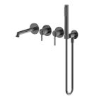 Bateria wannowa podtynkowa 4-otworowa Ori Gun Metal –  Emporia 08032BN