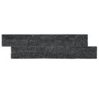 KAMIEN NATURALNY QUARTZ BLACK 100X400X8-13 MM - ZOYA