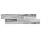 KAMIEN NATURALNY QUARTZ WHITE & GREY 100X400X8-13 MM - ZOYA