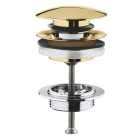 Korek umywalkowy Click Clack Cool Sunrise - Grohe 65807gl0