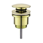 KOREK UMYWALKOWY CLICK CLACK ZŁOTY - EMPORIA HF1083-G