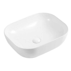 UMYWALKA NABLATOWA FIBI 02 49x39,5 CM BIAŁA - EMPORIA LT-2143
