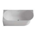 Wanna wolnostojąca narożna Molly lewa 150x80 biała – Emporia tw-7790l-1500