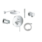 Zestaw prysznicowy podtynkowy Essence chrom – Grohe pgc-2