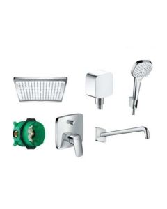 ZESTAW PRYSZNIC PODTYNKOWY LOGIS CHROM – HANSGROHE