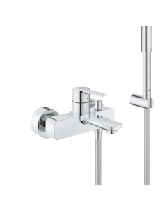 Bateria wannowa Lineare + zestaw natryskowy – Grohe 33850001
