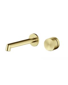 BATERIA UMYWALKOWA PODTYNKOWA OVELO ZŁOTY SZCZOTKOWANY - EMPORIA 09012GN-P