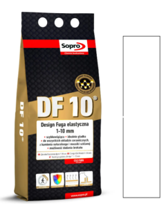 FUGA ELASTYCZNA DF10 BIAŁA (10 ) 2 KG - SOPRO
