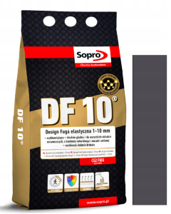 FUGA ELASTYCZNA DF10 ANTRACYT (66) 4 KG - SOPRO