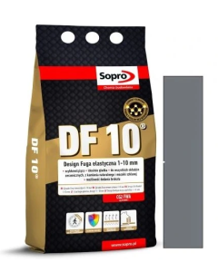 FUGA ELASTYCZNA DF10 BETONOWY - SZARY (14 ) 4 KG - SOPRO