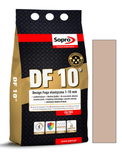 FUGA ELASTYCZNA DF10 BEŻ (32) 4 KG - SOPRO