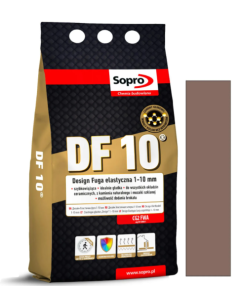 FUGA ELASTYCZNA DF10 BRĄZ (52) 4 KG - SOPRO