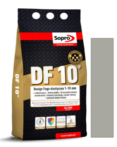 FUGA ELASTYCZNA DF10 POPIELATY ( 71 ) 4 KG- SOPRO