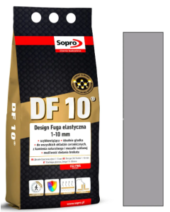 FUGA ELASTYCZNA DF10 SREBRNO-SZARY (17) 2 KG - SOPRO