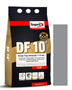 FUGA ELASTYCZNA DF10 SZARY (15 ) 4 KG - SOPRO