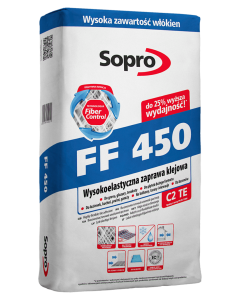 Zaprawa klejowa ff-450  22,5 kg -  sopro