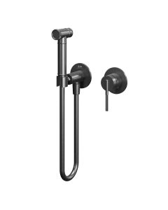 Zestaw bidetta ścienna Rio podtynkowa gun metal – Emporia 01021bn
